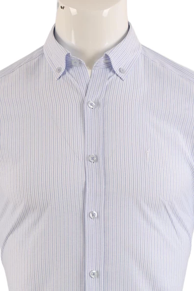 Uzun Kol Slim Fit Gömlek - 8