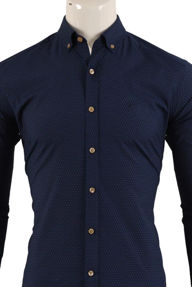Uzun Kol Slim Fit Gömlek - 7