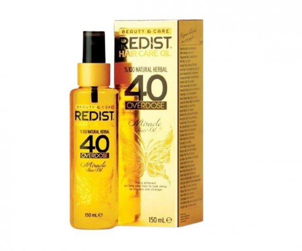 Redist 40 Bitki Bakım Yağı 150 Ml