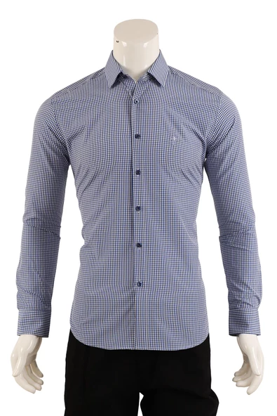 Uzun Kol Slim Fit Gömlek - 10
