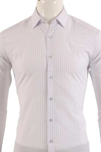 Uzun Kol Slim Fit Gömlek - 7