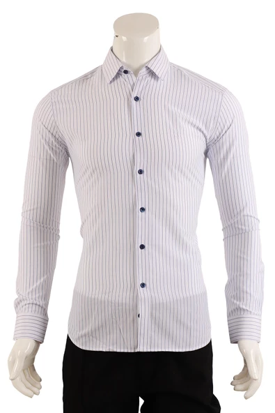 Uzun Kol Slim Fit Gömlek