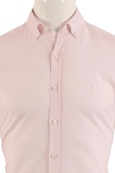 Uzun Kol Slim Fit Gömlek - 4