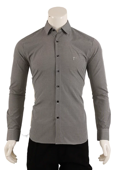 Uzun Kol Slim Fit Gömlek - 2