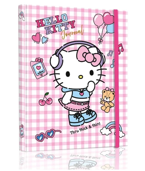 Victorias Journals Hello Kıtty Gizli Spiralli Planlayıcı Defter 16,5X23,5