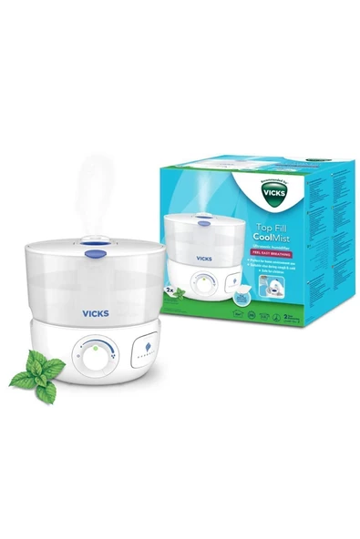 Vicks VUL585E4 Soğuk Buhar Ultrasonik Hava Nemlendirici - 2
