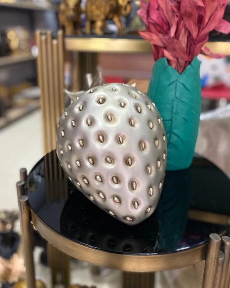 Dekotatif Şık Çilek Biblo - 7