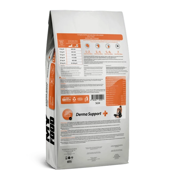 MY FOOD YETİŞKİN KÖPEK ORTA VE BÜYÜK IRK KURU MAMASI SOMONLU 12 KG - 2
