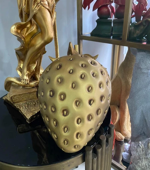 Dekotatif Şık Çilek Biblo - 2