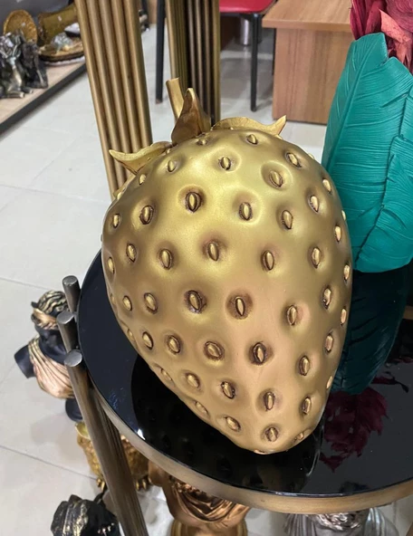 Dekotatif Şık Çilek Biblo - 3