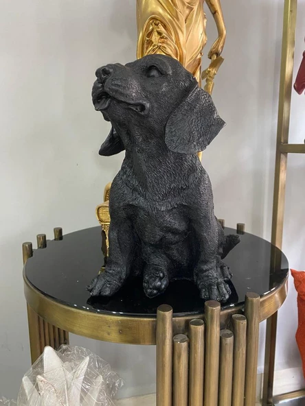 Dekorarif köpek Heykeli Biblo - 4
