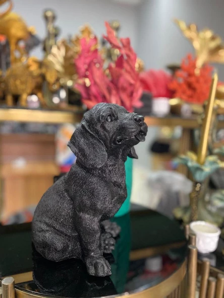 Dekorarif köpek Heykeli Biblo - 2