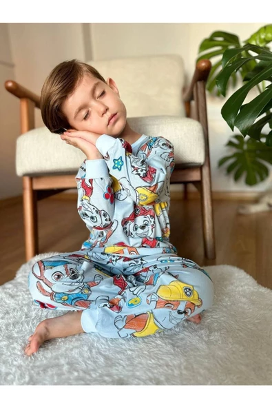 PAW PETROL Mavi Erkek Pijama Takımı