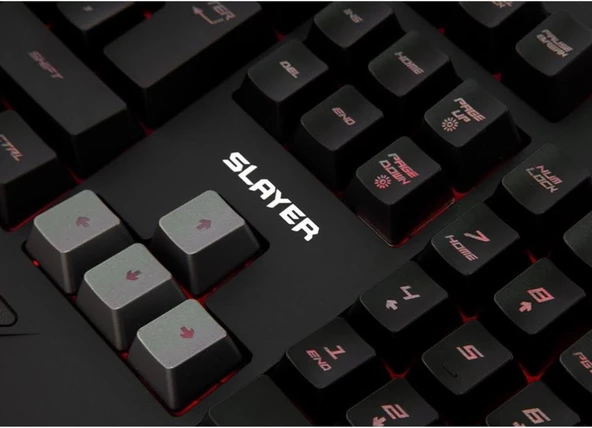 Rampage SLAYER KB-R11 Işıklı Kablolu Oyuncu Klavyesi - 5