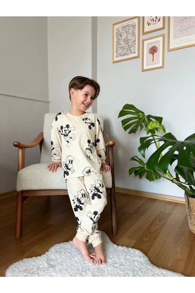 MİCKEY MOUSE Erkek Pijama Takımı