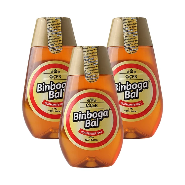 Binboğa Çiçek Balı 325 gr Pet x 3 Adet