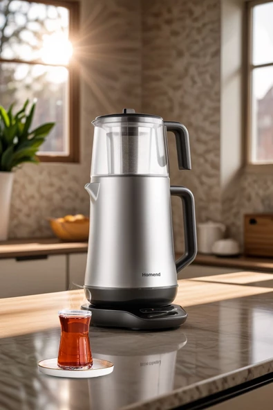 Homend Royaltea Elegant 1774H Konuşan Çay Makinesi - 3