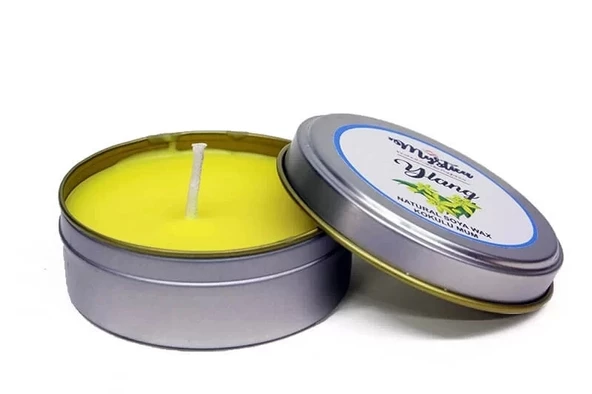 Soya Wax Mum Kokulu Tenekede Ylang Ylang