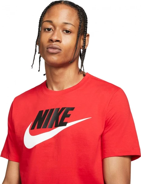 Erkek Günlük Tshirt M Nsw Tee Icon Futura Ar5004 (PAMUK) - 3