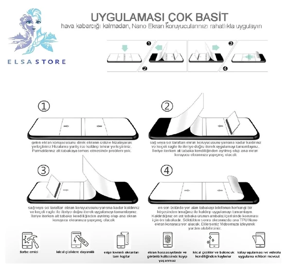 Samsung Galaxy S5 MİNİ - NANO Ekran Koruyucu HD Şeffaf  + NANO Arka Kaplama SET Ultra İnce Esnek - Resim 2