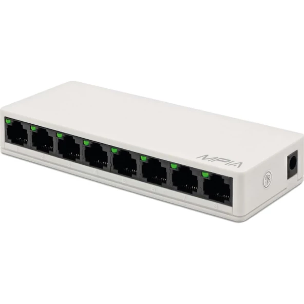 8 Port Ethernet Swich 10/100MBPS1 giriş 7 çıkış