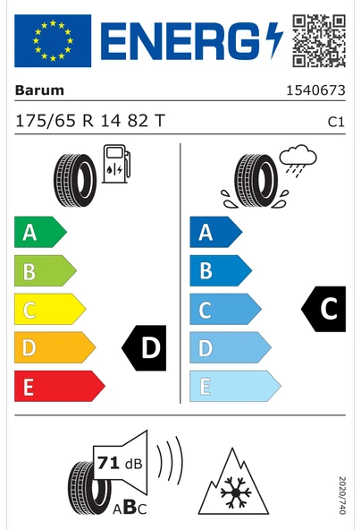 Barum Quartaris 5 175/65R14 82T 4 Mevsim Lastik - 2024 - 8