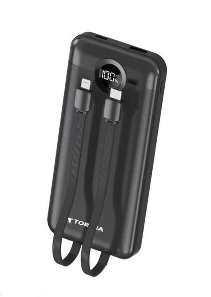 Torima TRM-1015 10000 mAh 2 Çıkışlı 22.5w Hızlı Şarj Dijital Göstergeli Powerbank