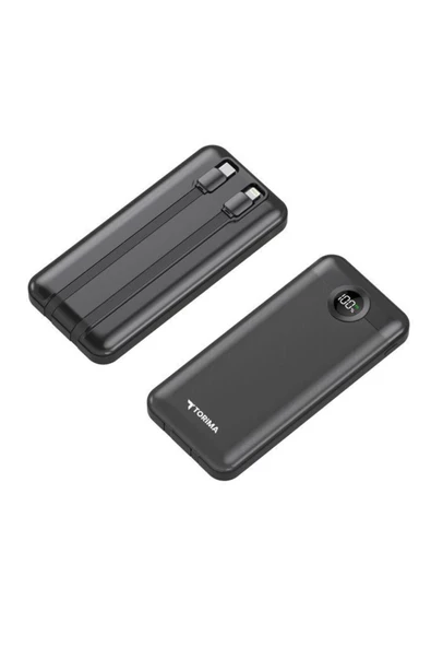 Torima TRM-1015 10000 mAh 2 Çıkışlı 22.5w Hızlı Şarj Dijital Göstergeli Powerbank - 3