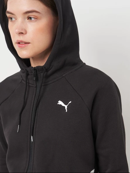 Puma 683035 01 Classic Hooded Tracksuit Kadın Eşofman Takım - 6