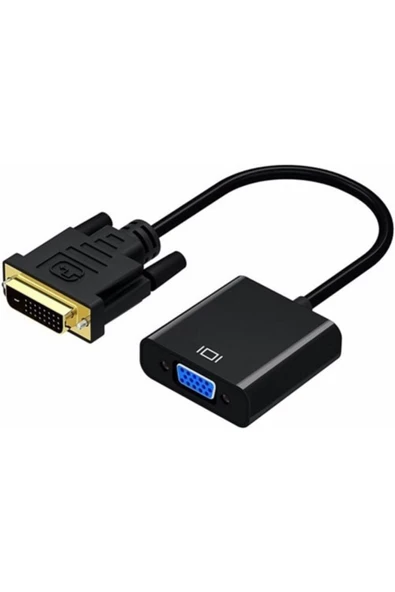 Dvi Vga Dvi To Vga Aktif Dönüştürücü Kablo (dvı-d Erkek - Vga) - 3