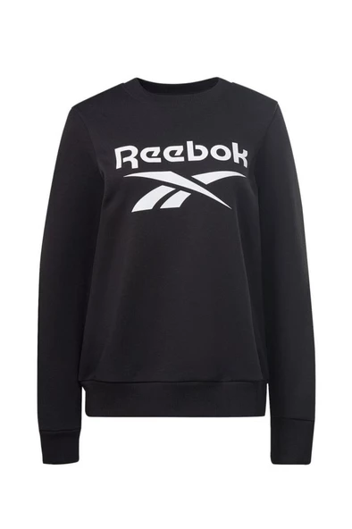 Reebok RI BL Fleece Crew 101473849 Kadın Sweatshirt Siyah XS-XL - 5