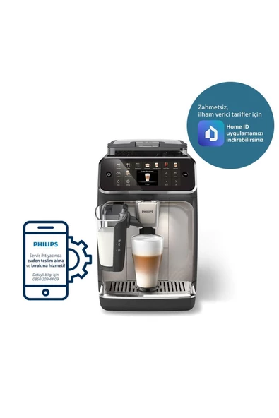 Philips LatteGo 5500 Serisi EP5547/90 Tam Otomatik Espresso Makinesi - 2