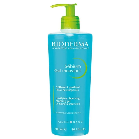 BIODERMA SEBIUM FOAMING GEL 500 ML