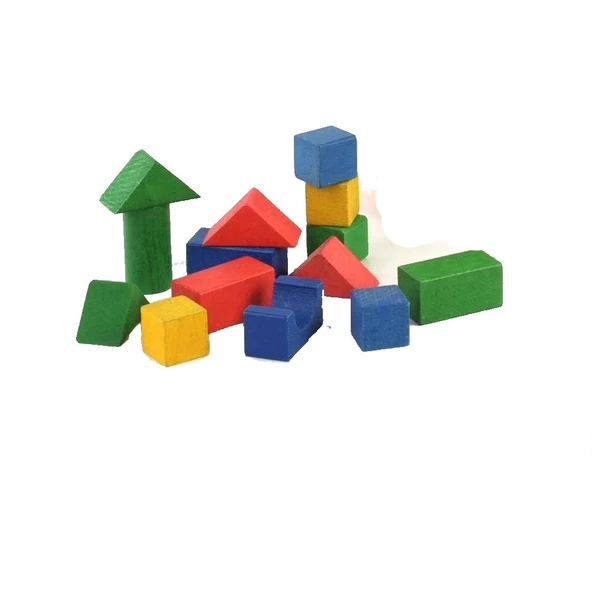 Playwood Renkli Ahşap Bloklar 60 Parça - 4