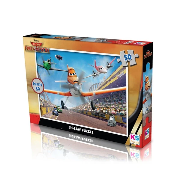 PL709 KS Planes / 50 Parça Puzzle - 2