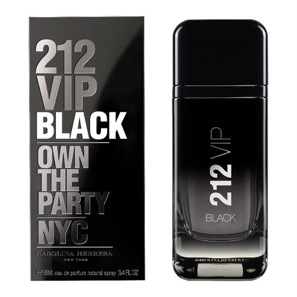 CAROLINA H. 212 VIP BLACK MEN EDP 100ML - 2