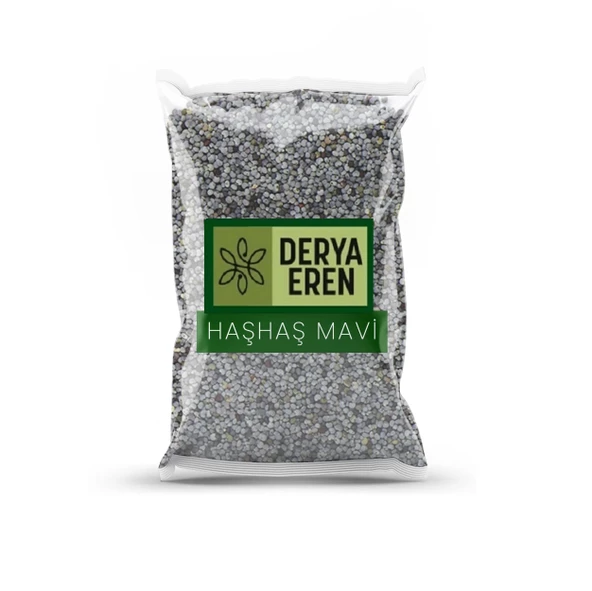 Mavi Haşhaş Tohumu Papaver somniferum 50 gr, Derya Eren