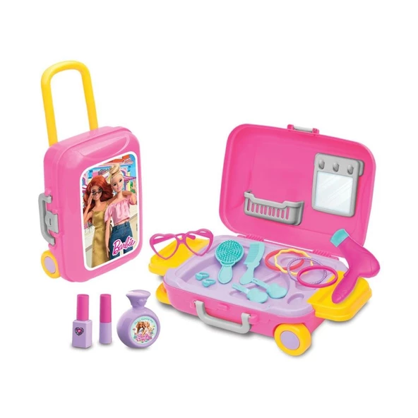 03486 BARBIE GÜZELLİK SET BAVULUM - Resim 2