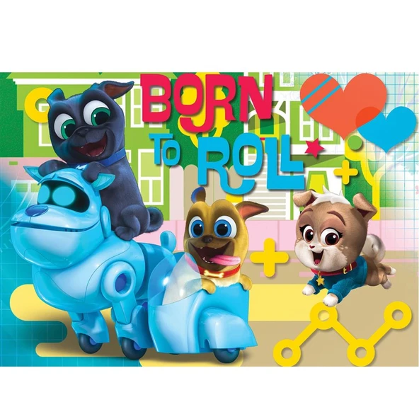 PDP709 Puppy Dog Pals 50 Parça Çocuk Puzzle -KS Puzzle - 3