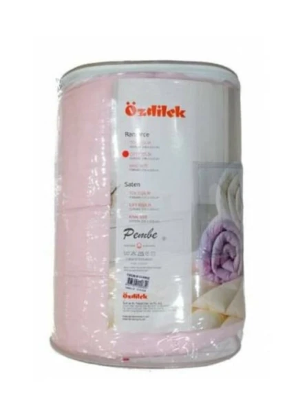 Özdilek Ranforce Pamuk Kumaş Çift Kişilik Silikon Yorgan-Pembe - 2