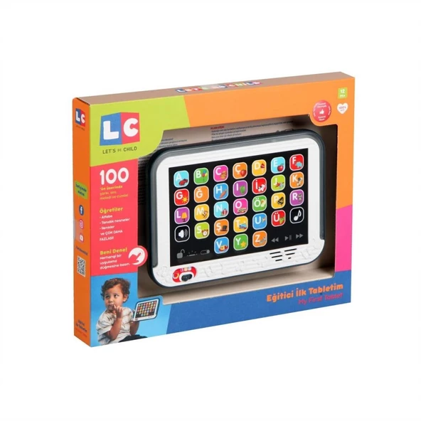 Nessiworld 30902 Let's be Child - Eğitici İlk Tabletim +12 ay - Resim 2