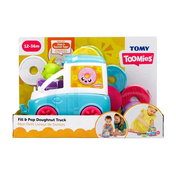 73095 Tomy - Yumurta Kamyonu (2 asorti) 12-36 ay - 6