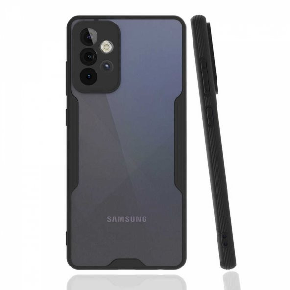 Samsung Galaxy A52 Renkli Kenarlı Silikon Kılıf - 6