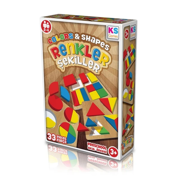 RS240 KS, Renkler - Şekiller - Colors & Shapes / +3 yaş - 2