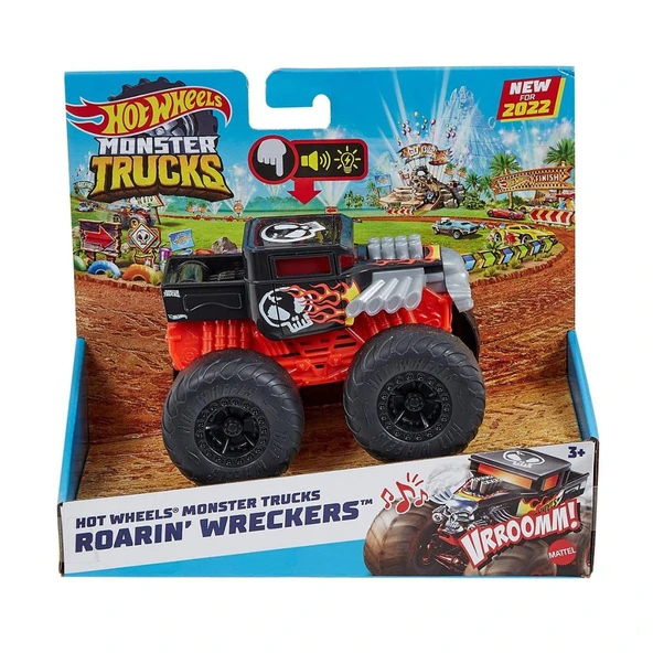 Nessiworld HDX60 Hot Wheels Monster Trucks 1:43 Kükreyen Arabalar - Resim 6