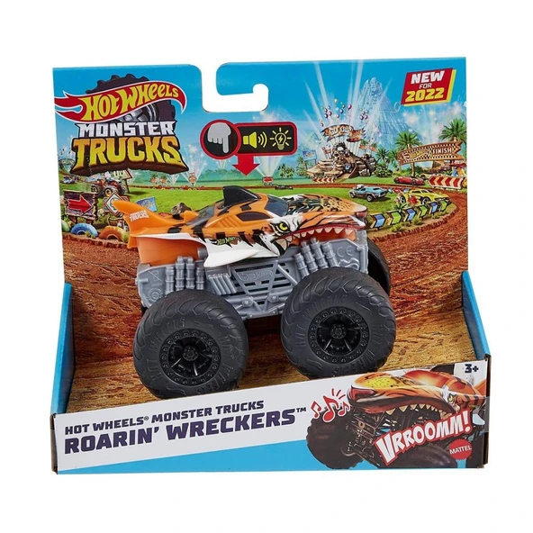 Nessiworld HDX60 Hot Wheels Monster Trucks 1:43 Kükreyen Arabalar - Resim 7
