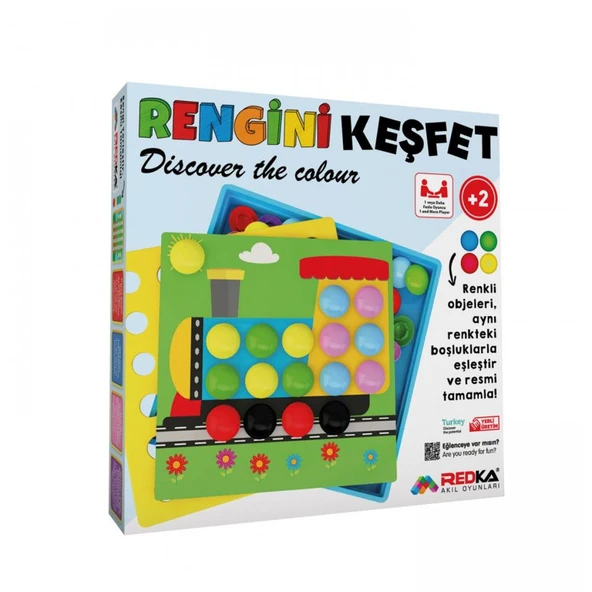 Nessiworld 5457 Redka, Rengini Keşfet / +2 yaş - 7