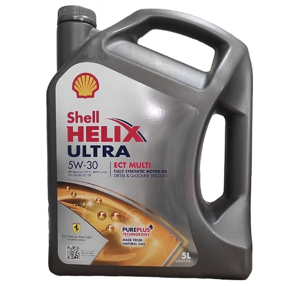 Shell Helix Ultra 5W-30 ECT Multi 5 Litre Partiküllü Motor Yağı ürün görseli