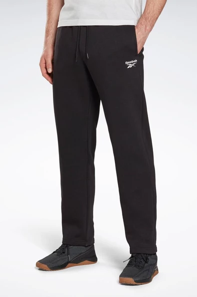 Reebok RI LEFT LEG LOGO OH PANT 101443449 Erkek Eşofman Altı Siyah S-XXL