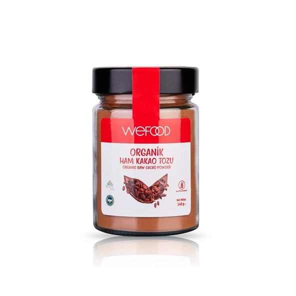 Wefood Organik Ham Kakao Tozu 140 gr